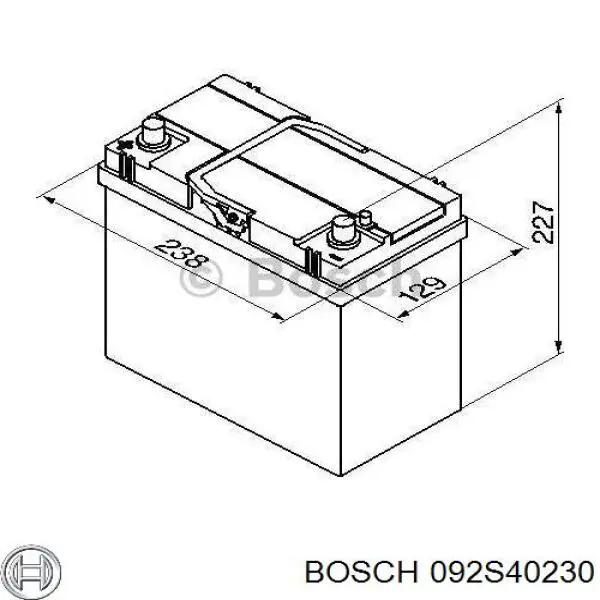 Batería de Arranque Bosch (092S40230)