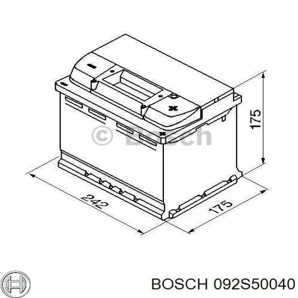 Batería de Arranque Bosch (092S50040)