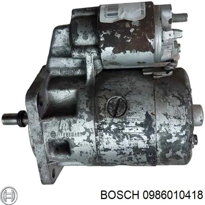 0986010418 Bosch motor de arranque
