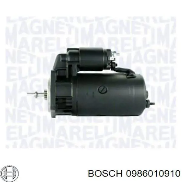 Motor de arranque 068911023X VAG