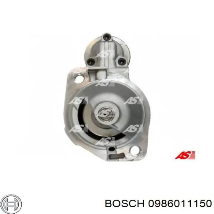 0 986 011 150 Bosch motor de arranque