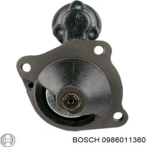 0986011360 Bosch motor de arranque