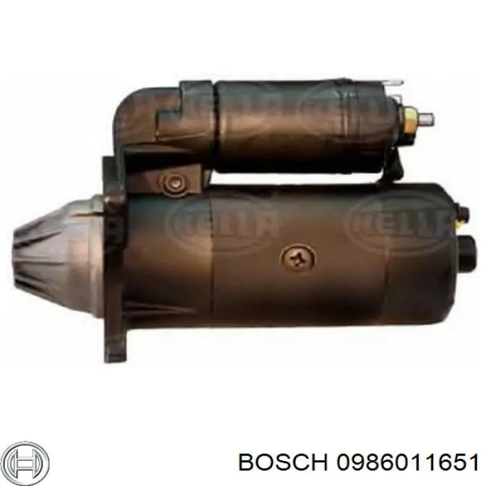 0986011651 Bosch Arranque motores