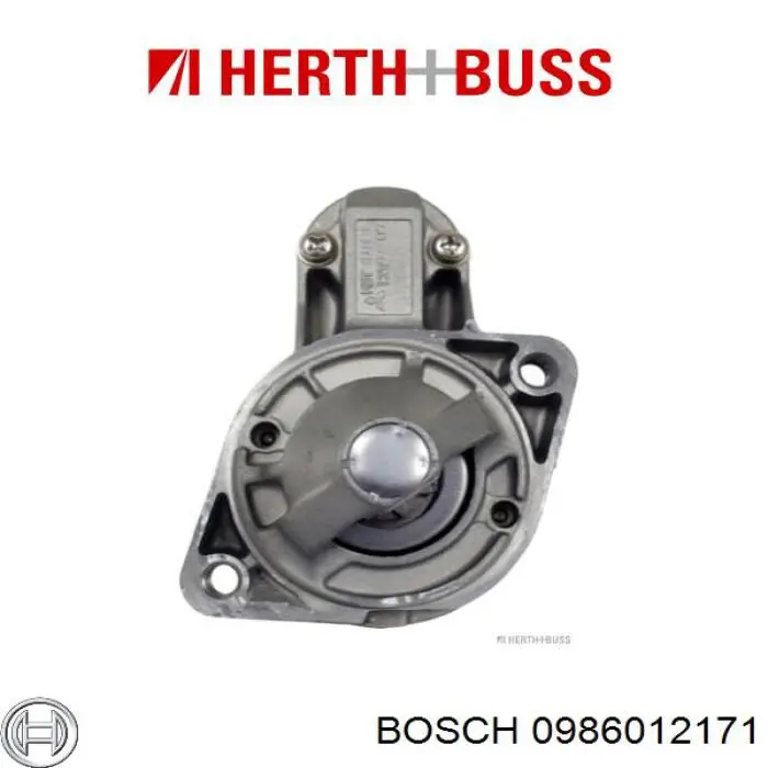 0986012171 Bosch motor de arranque