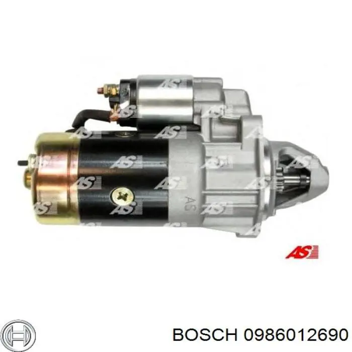 0986012690 Bosch motor de arranque