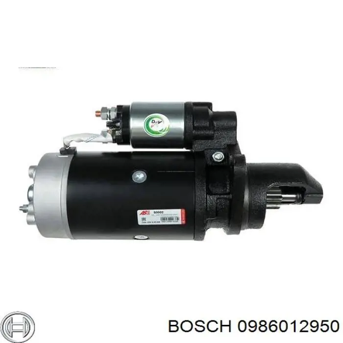 0986012950 Bosch motor de arranque
