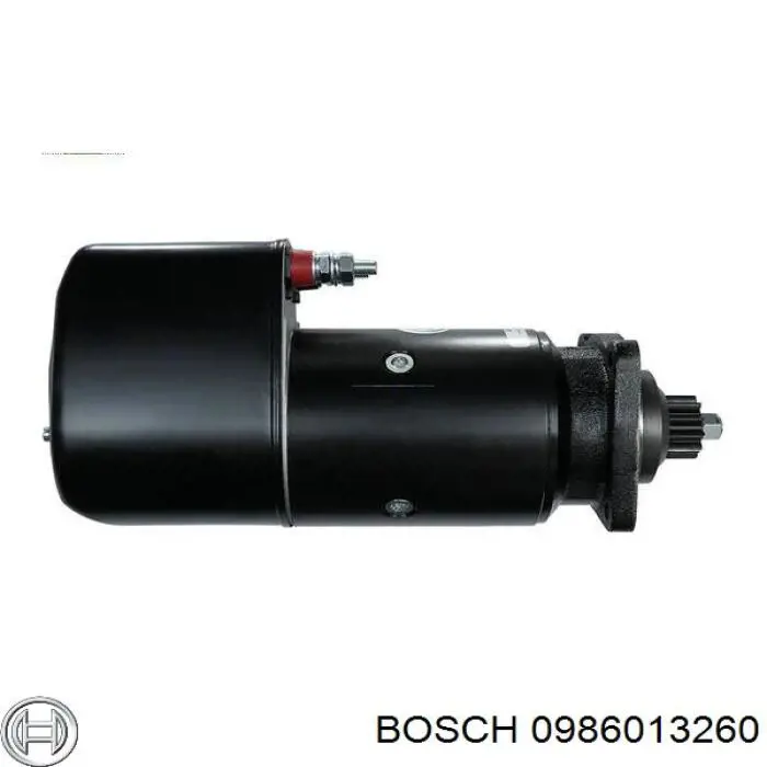 0986013260 Bosch motor de arranque