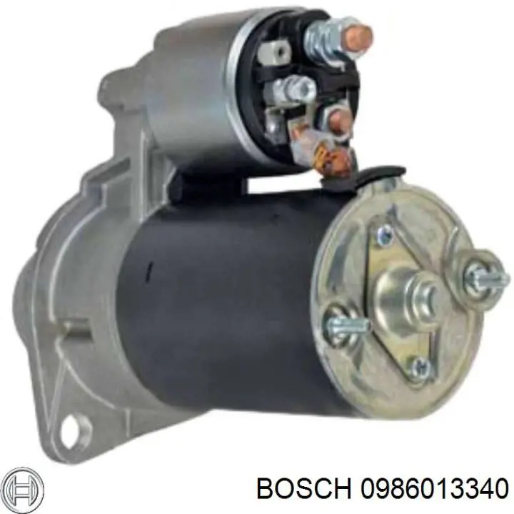 0986013340 Bosch motor de arranque