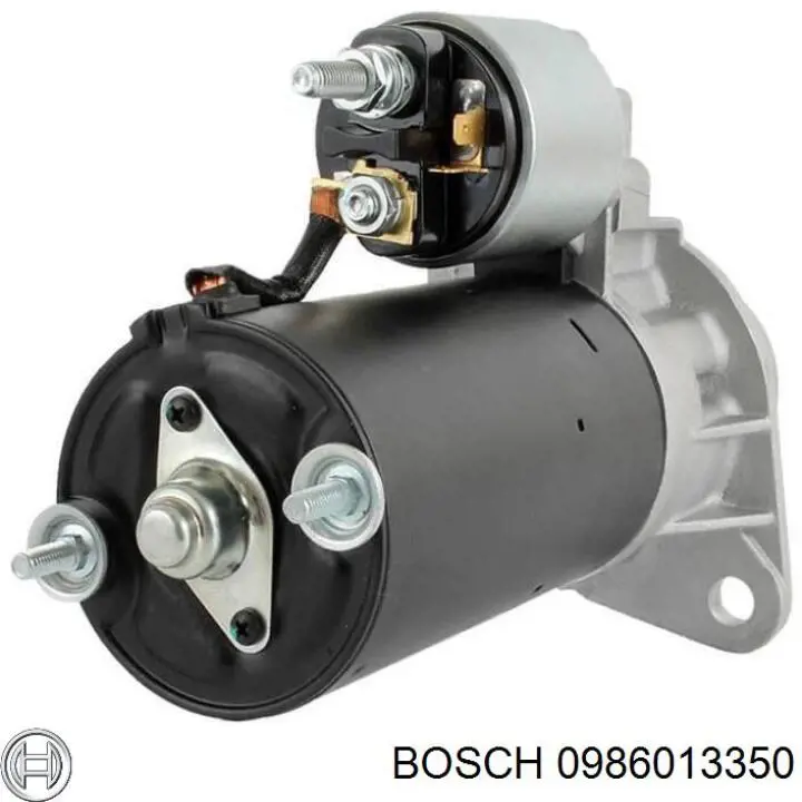 0986013350 Bosch motor de arranque