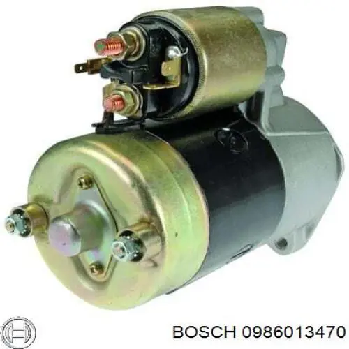 0986013470 Bosch motor de arranque