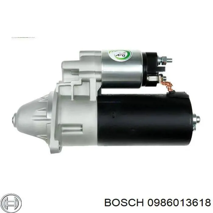 0986013618 Bosch motor de arranque