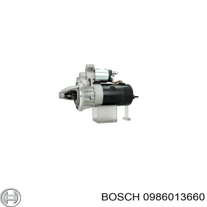 0986013660 Bosch motor de arranque