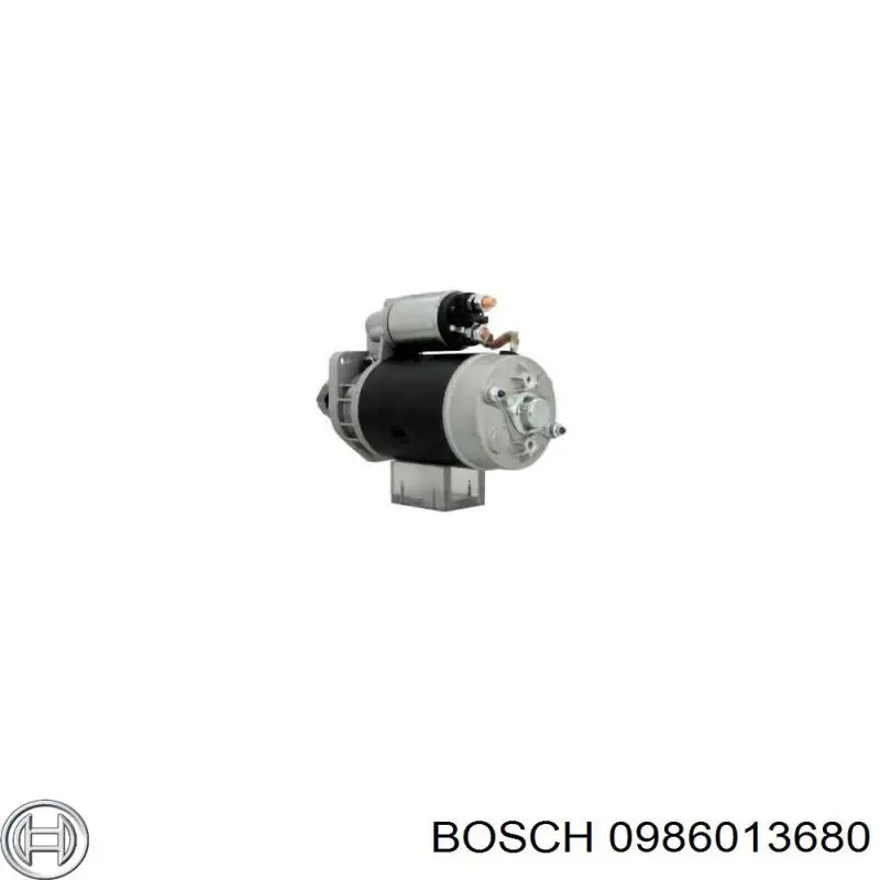 0986013680 Bosch motor de arranque