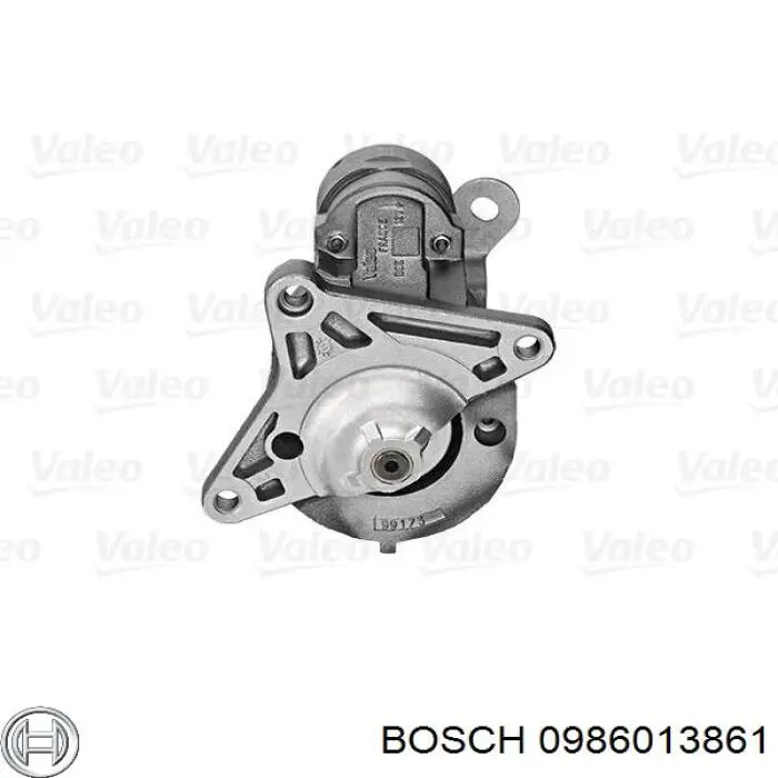 Burro de arranque  Bosch 0986013861 precio, desde 81,46 EUR