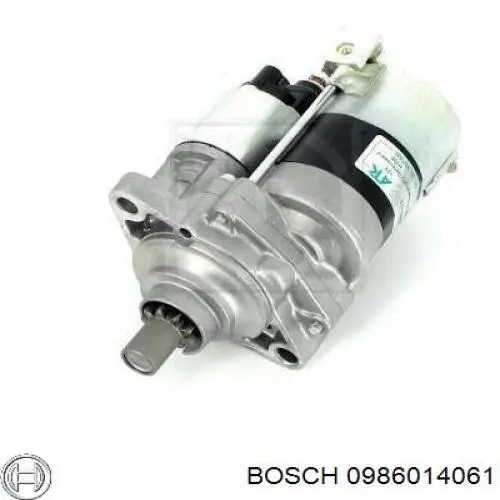 0986014061 Bosch motor de arranque
