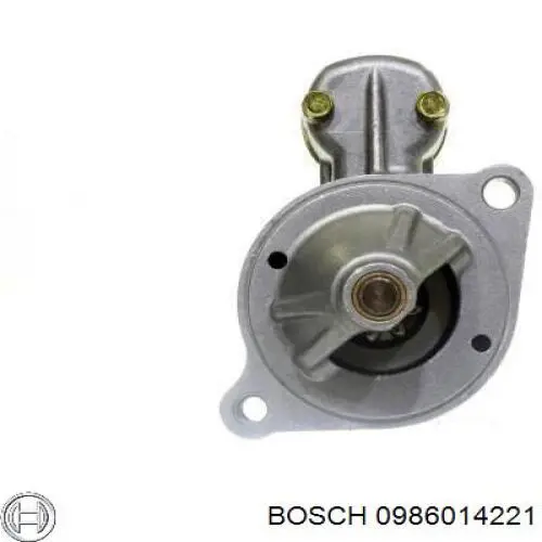 0986014221 Bosch motor de arranque