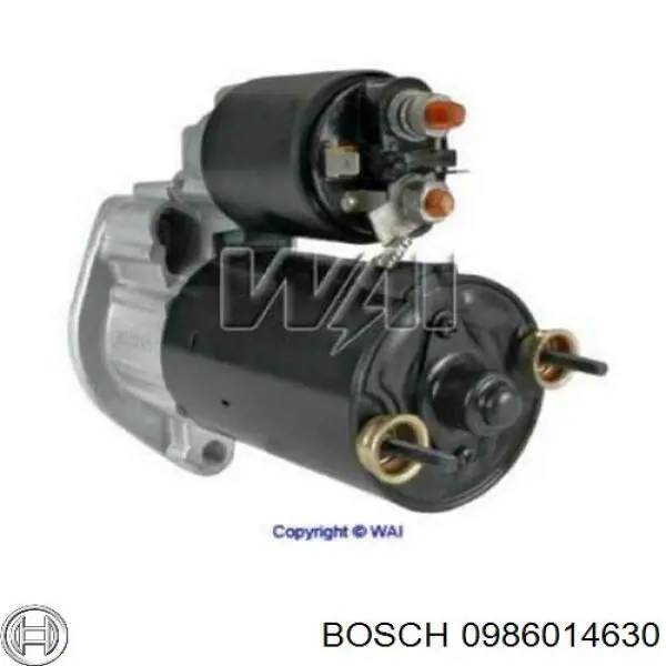 0986014630 Bosch motor de arranque