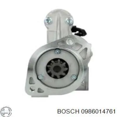 0986014761 Bosch motor de arranque