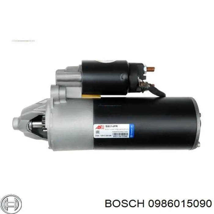 0986015090 Bosch motor de arranque