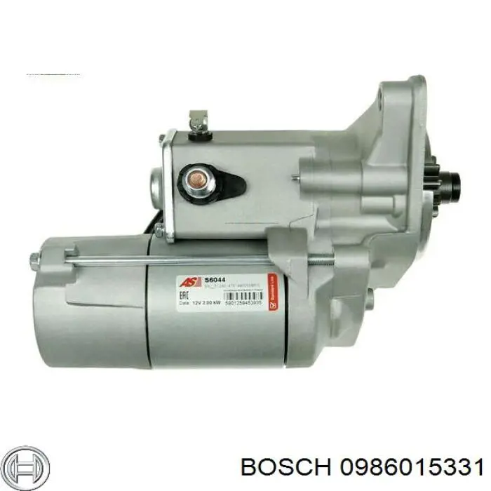 Burro de arranque  Bosch 0986015331 precio, desde 169,26 EUR