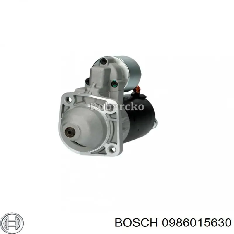 0986015630 Bosch motor de arranque