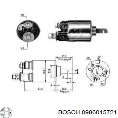 BST2329 Borg&beck motor de arranque