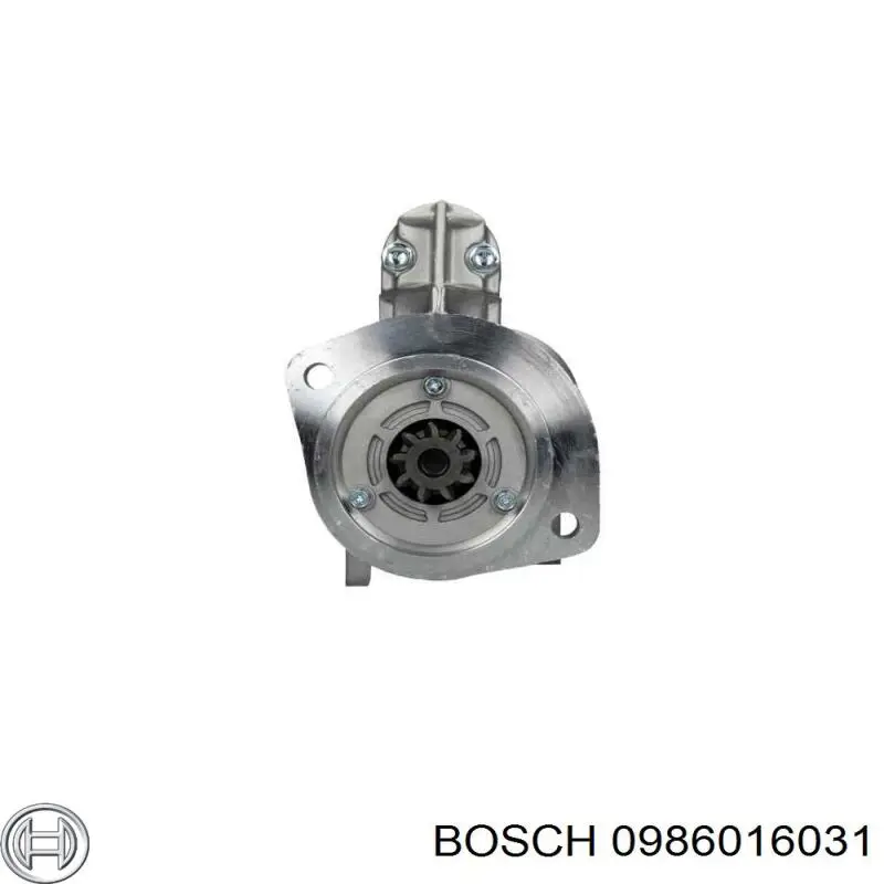 0986016031 Bosch motor de arranque