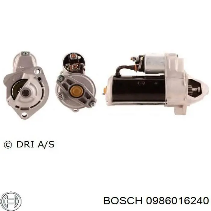 Comprar 0986016240 Bosch Burro de arranque 