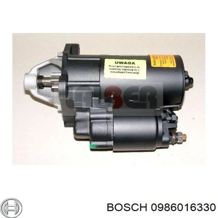 0986016330 Bosch Motor de arranque
