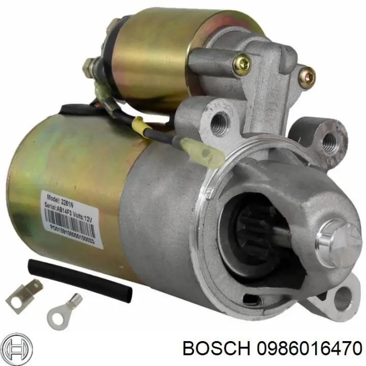 0986016470 Bosch motor de arranque