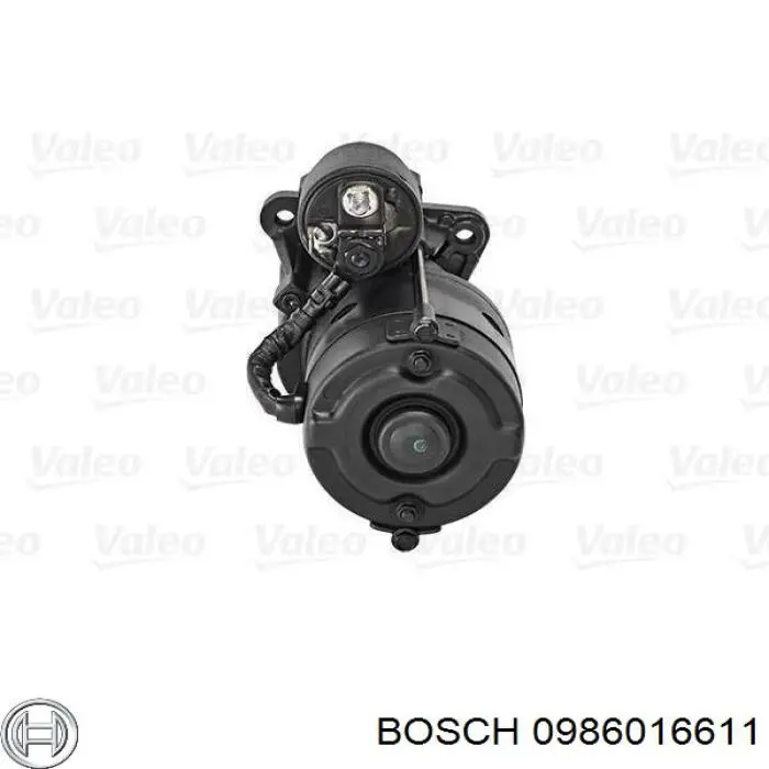 0986016611 Bosch Arranque motores