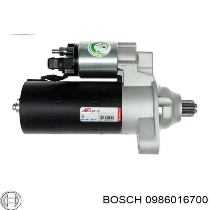 Burro de arranque  Bosch 0001110086 precio, desde 170,22 EUR