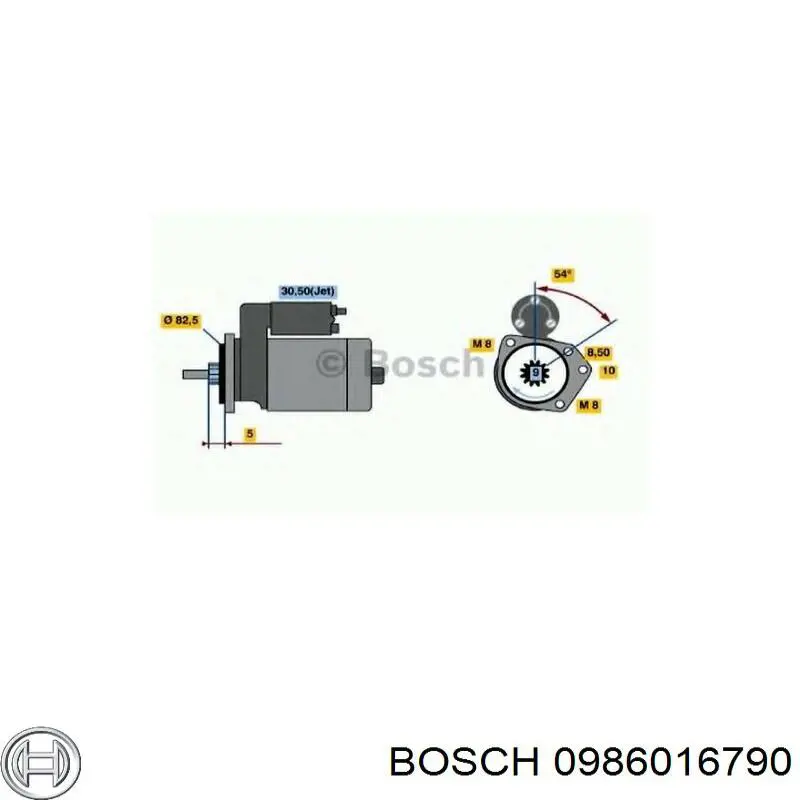 Comprar 0986016790 Bosch Motores de arranque