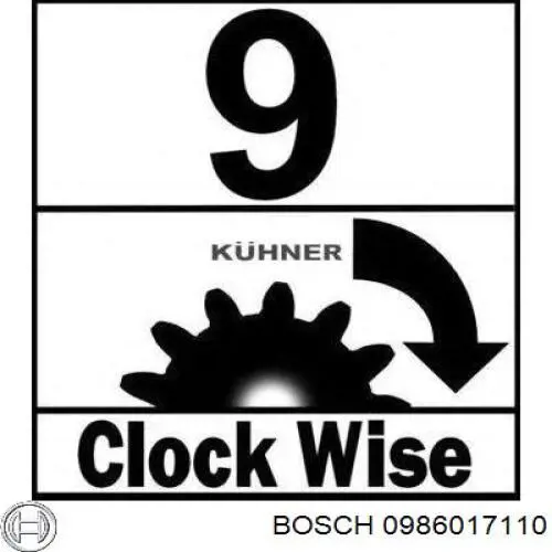 Comprar 0986017110 Bosch Motores de arranque