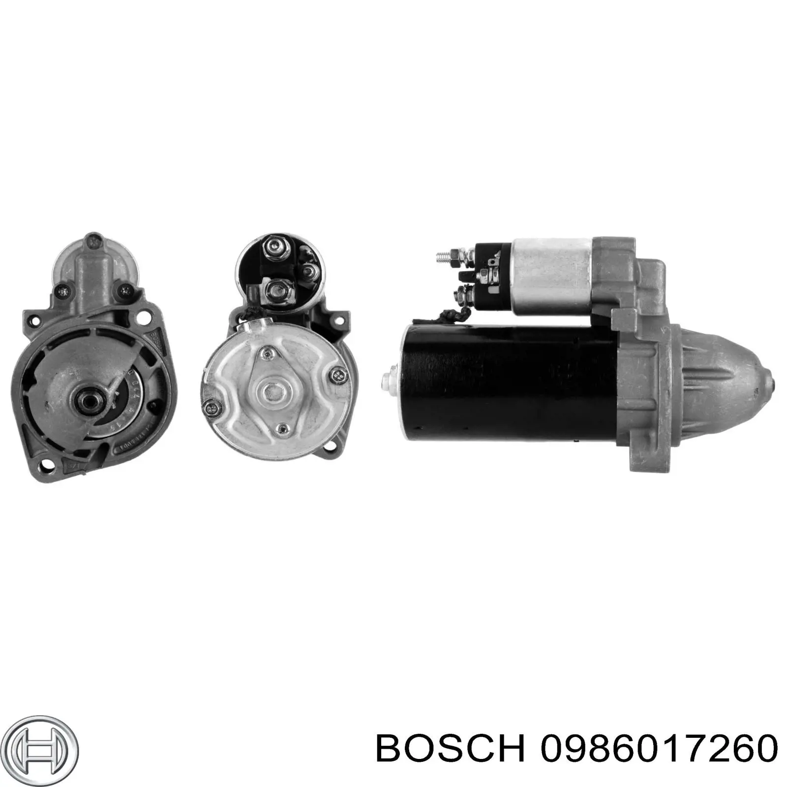 0986017260 Bosch motor de arranque