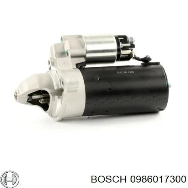 Motor de arranque 0986017300 Bosch