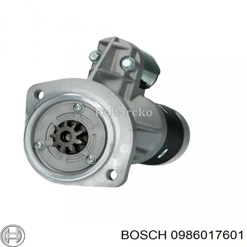 0986017601 Bosch motor de arranque