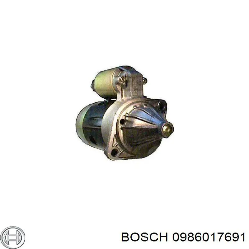 0986017691 Bosch motor de arranque
