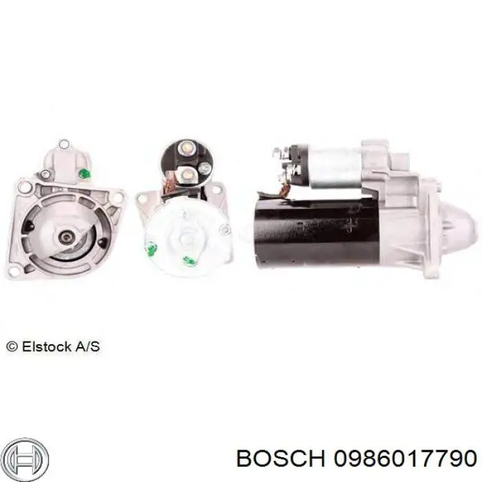 Burro de arranque  Bosch 0986017790 precio, desde 178,89 EUR