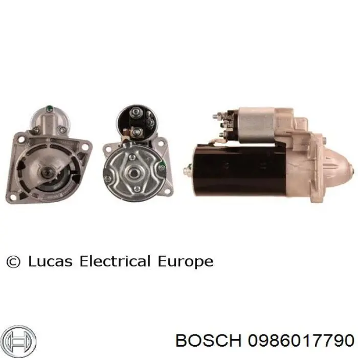 Comprar 0986017790 Bosch Motores de arranque