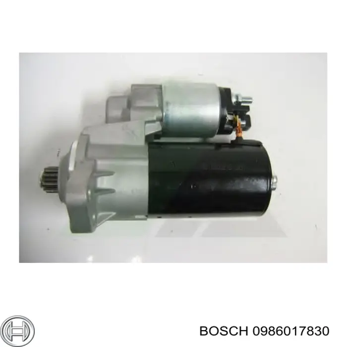 Motor de arranque 0986017830 Bosch