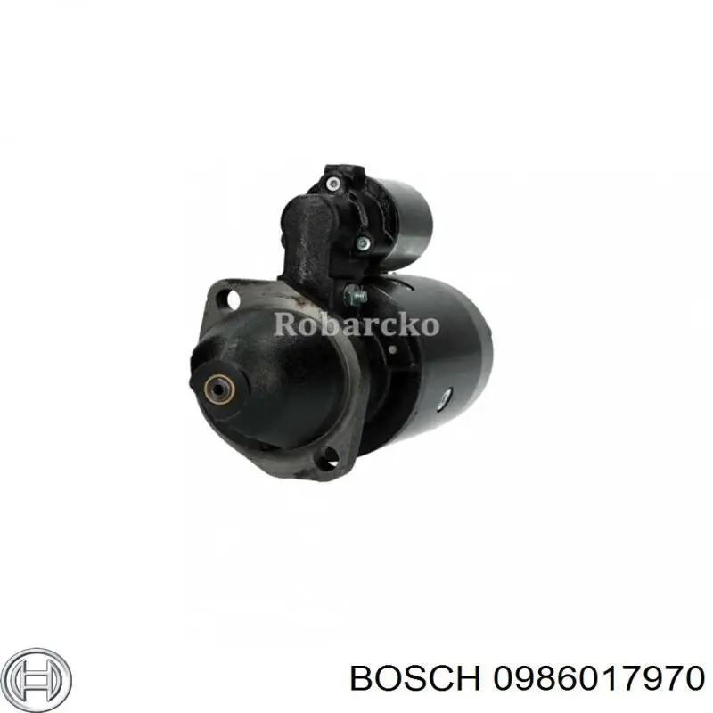 0986017970 Bosch motor de arranque