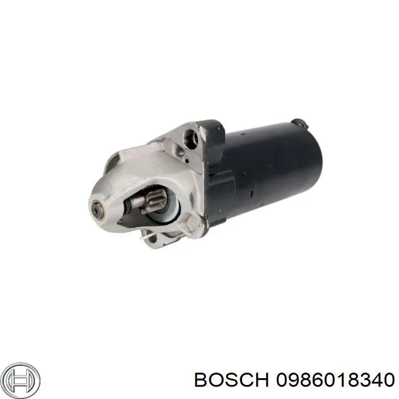 Motor de arranque 0986018340 Bosch