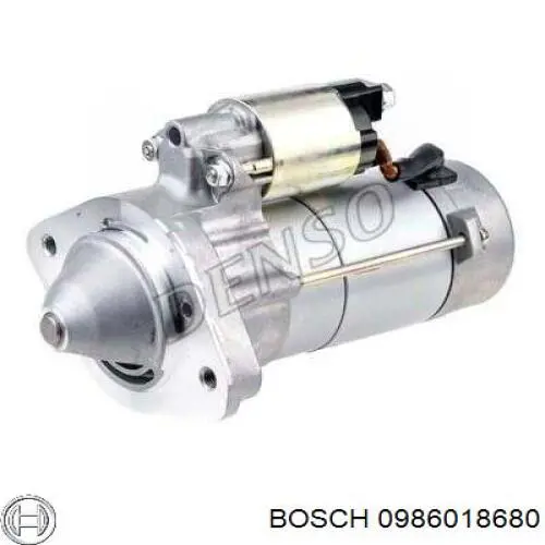 0 986 018 680 Bosch motor de arranque
