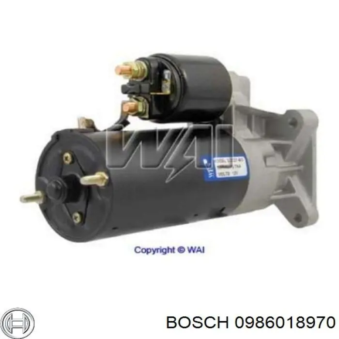 Burro de arranque  Bosch 0986018970 precio, desde 255,09 EUR