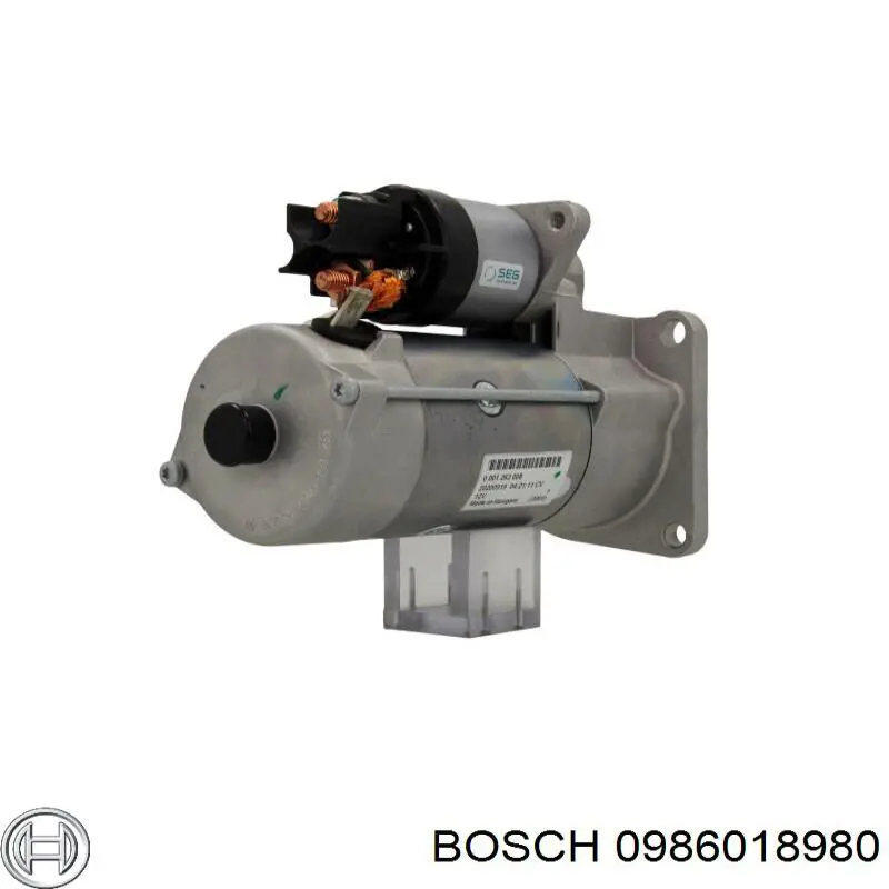 0986018980 Bosch motor de arranque