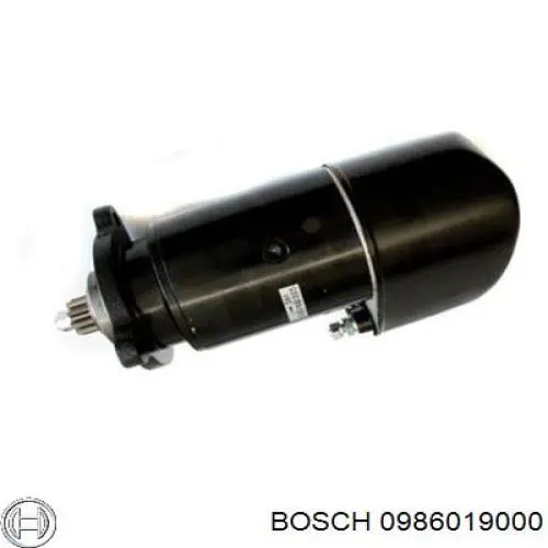 0986019000 Bosch motor de arranque