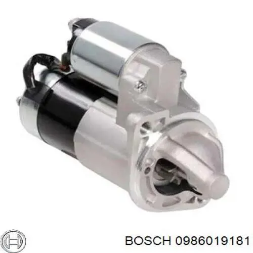 0986019181 Bosch motor de arranque