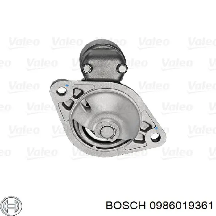 0986019361 Bosch motor de arranque
