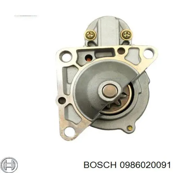 0986020091 Bosch motor de arranque